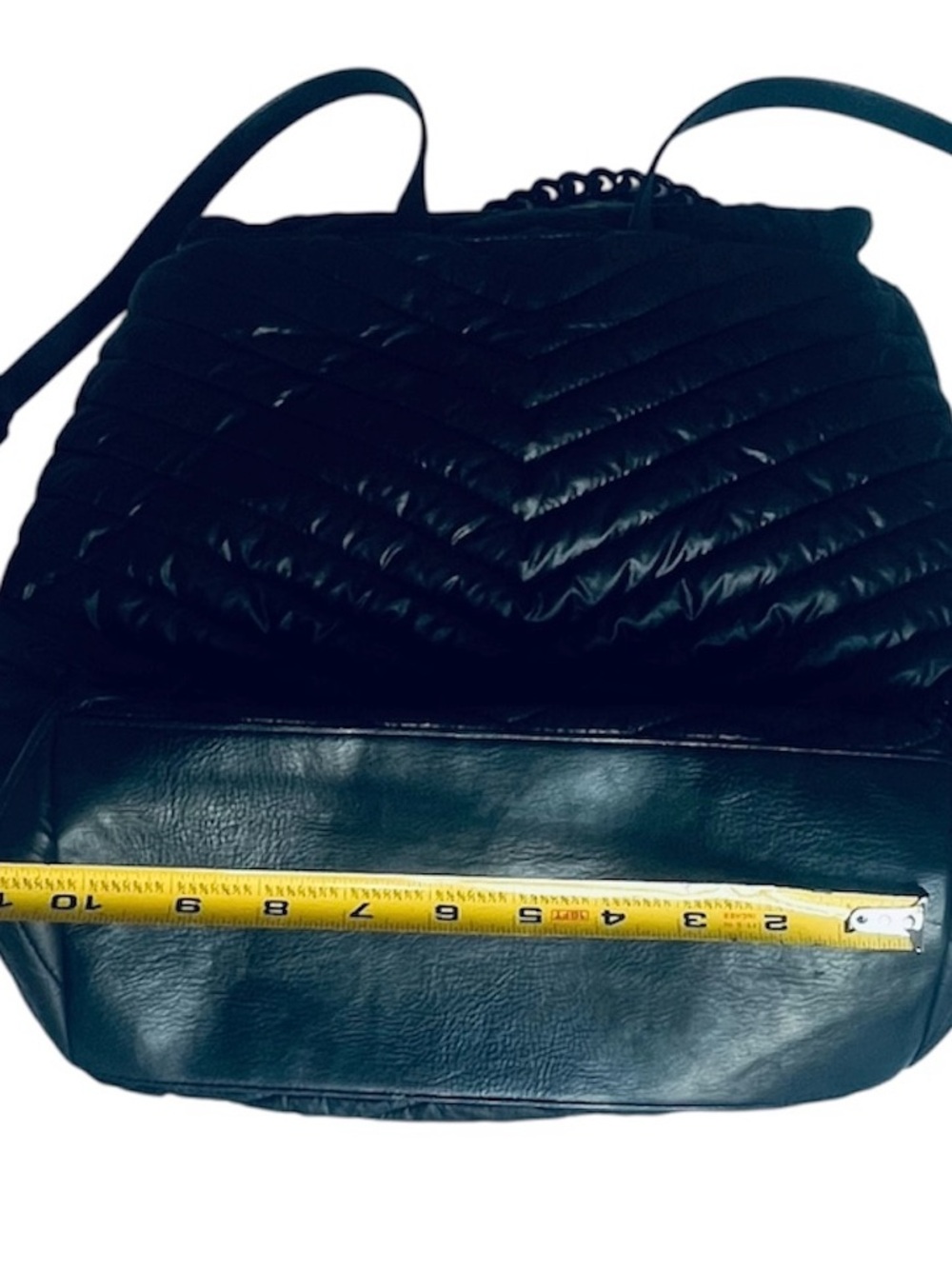 👜 Rebecca Minkoff Edie Quilted Nylon Backpack Black EUC - Picture 5 of 12